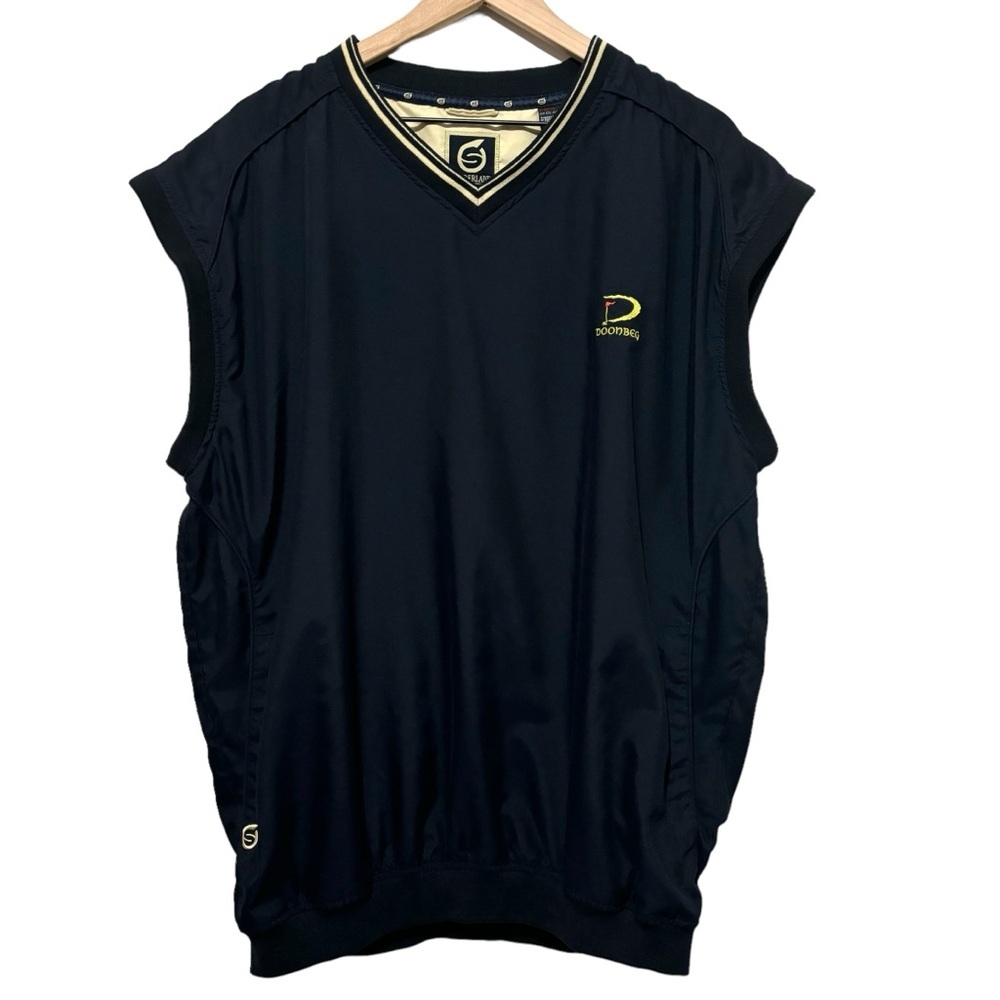 Sunderland of Scotland Doonbeg Vest Preppy Golf Men’s Size XL